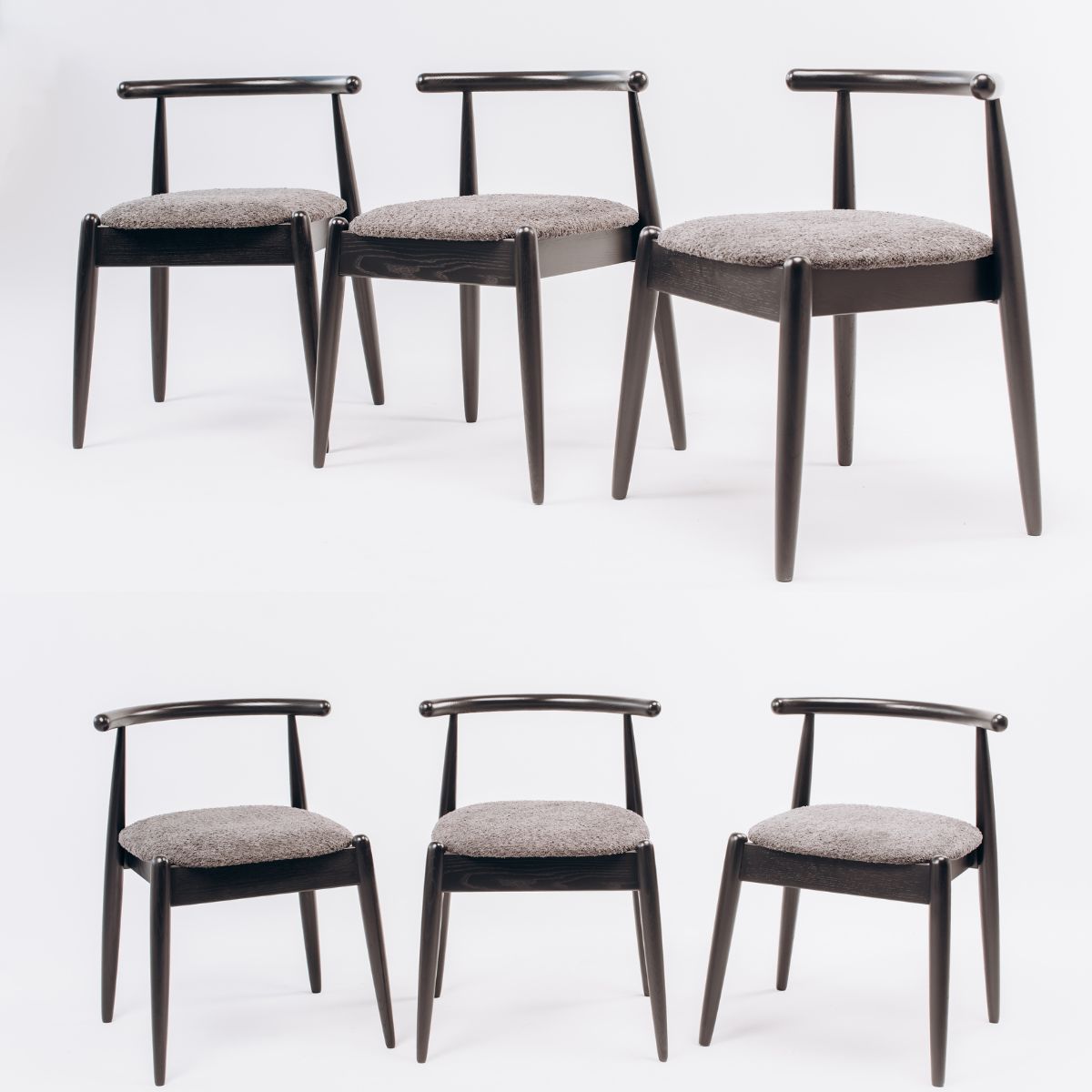Scandinavian wooden chair