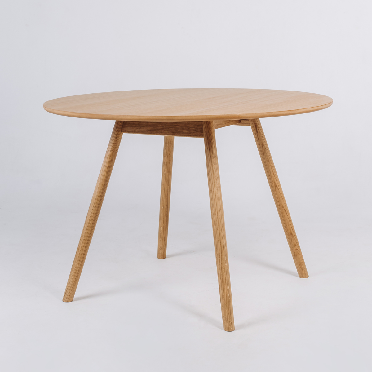 Wooden round table