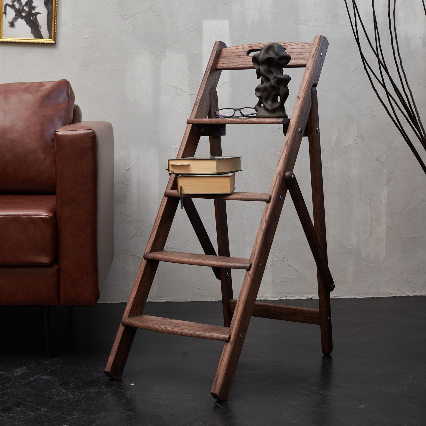 Wooden shelf