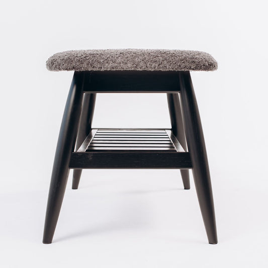 black oak wooden bench handmade by Koloda