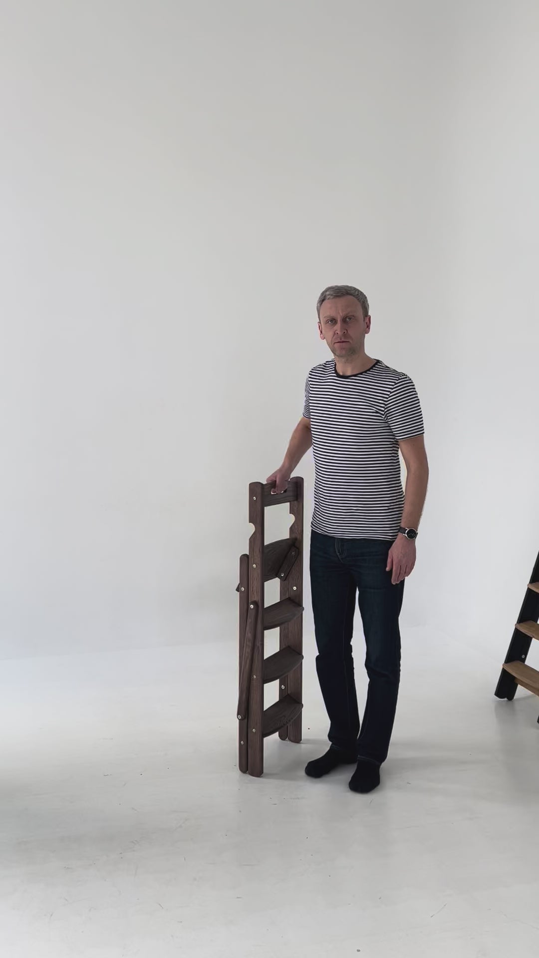 Folding ladder